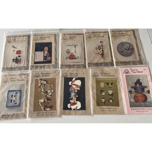 Painted Stuff By Kelly Crafting Patterns Lot of 10‎ See Description